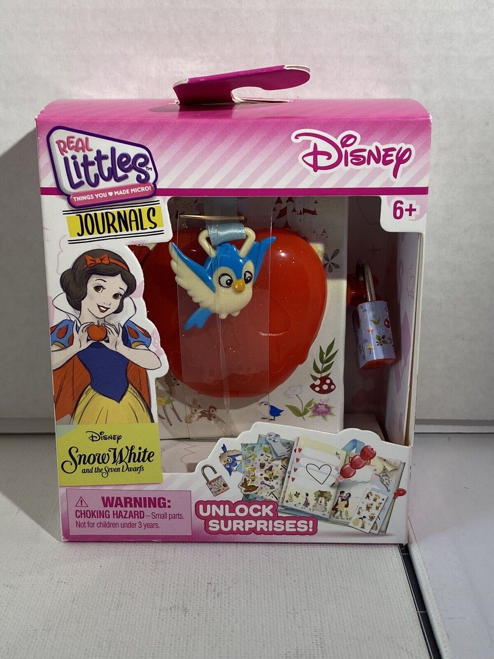 DISNEY Real Littles SNOW WHITE Mini journals w/surprises